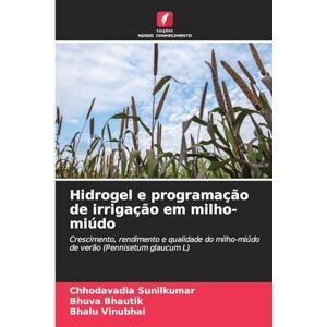 Sunilkumar, Chhodavadia Hidrogel e programação de irrigação em milho-miúdo: Crescimento, rendimento e qualidade do milho-miúdo de verão (Pennisetum glaucum L) Sunilkumar, Chhodavadia Hidrogel e programação de irrigação em milho-miúdo: Crescimento, rendimento e qualidade do milho-miúdo de verão (Pennisetum glaucum L)
