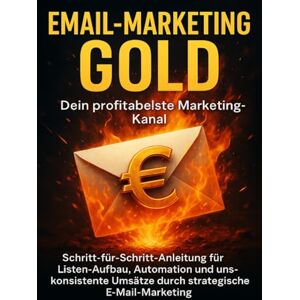Hartmann, Leon Email-Marketing Gold: Deine profitabelste Marketing-Kanal: Schritt-für-Schritt-Anleitung für Listen-Aufbau, Automation und konsistente Umsätze durch strategisches Email-Marketing Hartmann, Leon Email-Marketing Gold: Deine profitabelste Marketing-Kanal: Schritt-für-Schritt-Anleitung für Listen-Aufbau, Automation und konsistente Umsätze durch strategisches Email-Marketing