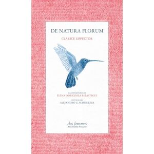 Lispector, Clarice De natura florum Lispector, Clarice De natura florum