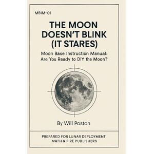 Poston, Will The Moon Doesn't Blink (It Stares): Moon Base Instruction Manual: Are You Ready To DIY The Moon? Poston, Will The Moon Doesn't Blink (It Stares): Moon Base Instruction Manual: Are You Ready To DIY The Moon?