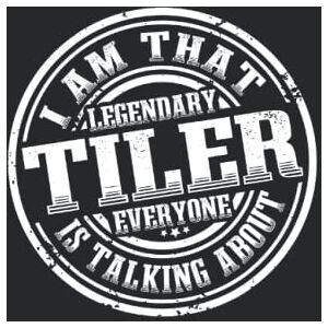 Tiler, Luna Tiler Notebook (lined) legend craftsman carpenter Tiler, Luna Tiler Notebook (lined) legend craftsman carpenter