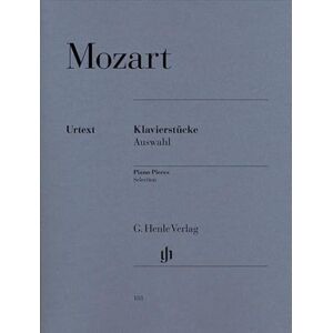 Mozart, Wolfgang Amadeus Piano Pieces, selection piano (HN 133) Mozart, Wolfgang Amadeus Piano Pieces, selection piano (HN 133)