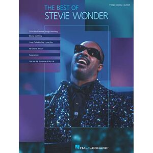 Various THE BEST OF STEVIE WONDER PIANO VOCAL GUITAR SONGBOOK BOOK Various THE BEST OF STEVIE WONDER PIANO VOCAL GUITAR SONGBOOK BOOK