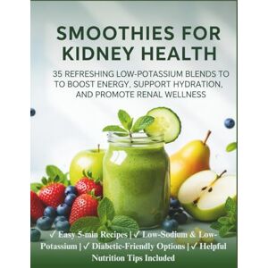 Martin, George Smoothies For Kidney Health: Delicious Low-Oxalate, Low-Potassium Blends to Support Renal Function, Prevent Stones & Boost Energy Naturally Martin, George Smoothies For Kidney Health: Delicious Low-Oxalate, Low-Potassium Blends to Support Renal Function, Prevent Stones & Boost Energy Naturally