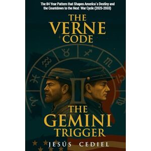 Cediel, Jesús THE VERNE CODE & THE GEMINI TRIGGER: The Hidden 84-Year Pattern That Shapes America's Destiny and the Countdown to the Next War Cycle (2025–2033) Cediel, Jesús THE VERNE CODE & THE GEMINI TRIGGER: The Hidden 84-Year Pattern That Shapes America's Destiny and the Countdown to the Next War Cycle (2025–2033)