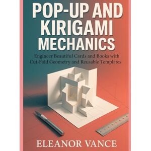 Vance, Eleanor POP-UP & KIRIGAMI MECHANICS: Engineer Beautiful Cards and Books with Cut-Fold Geometry and Reusable Templates Vance, Eleanor POP-UP & KIRIGAMI MECHANICS: Engineer Beautiful Cards and Books with Cut-Fold Geometry and Reusable Templates