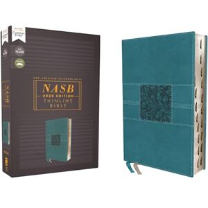 Zondervan NASB, Thinline Bible, Leathersoft, Teal, Red Letter, 2020 Text, Thumb Indexed, Comfort Print: New American Standard Bible, Teal, Leathersoft, Red Letter, Thinline, Comfort Print Zondervan NASB, Thinline Bible, Leathersoft, Teal, Red Letter, 2020 Text, Thumb Indexed, Comfort Print: New American Standard Bible, Teal, Leathersoft, Red Letter, Thinline, Comfort Print