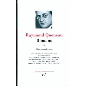 Queneau, Raymond Oeuvres completes 3 Romans II leatherbound: Tome 3, Romans 2 Queneau, Raymond Oeuvres completes 3 Romans II leatherbound: Tome 3, Romans 2