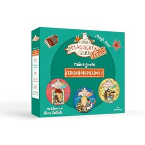 Auer, Margit Die Schule der magischen Tiere Endlich Ferien Hörspiele: Meine große Ferienhörspielbox 2: »Helene und Karajan«, »Benni und Henrietta«, »Hatice und Mette-Maja« Auer, Margit Die Schule der magischen Tiere Endlich Ferien Hörspiele: Meine große Ferienhörspielbox 2: »Helene und Karajan«, »Benni und Henrietta«, »Hatice und Mette-Maja«