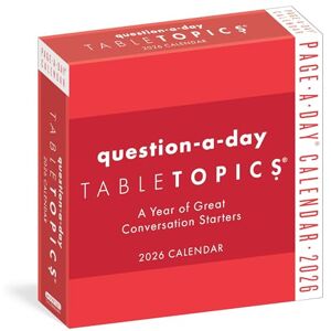TableTopics Question-a-Day Page-A-Day® Calendar 2026: A Year of Great Conversation Starters TableTopics Question-a-Day Page-A-Day® Calendar 2026: A Year of Great Conversation Starters