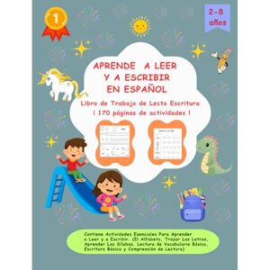 Brambila Rios, Sharay El recurso #1 para aprender a Leer y Escribir en Español. Libro de trabajo con 170 páginas. Incluye: El Alfabeto, Trazar Letras, Sílabas, Lectura, ... a Leer y Escribir en Español (Todo incluido ) Brambila Rios, Sharay El recurso #1 para aprender a Leer y Escribir en Español. Libro de trabajo con 170 páginas. Incluye: El Alfabeto, Trazar Letras, Sílabas, Lectura, ... a Leer y Escribir en Español (Todo incluido )