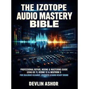 ASHOR, DEVLIN THE IZOTOPE AUDIO MASTERY BIBLE: PROFESSIONAL REPAIR, MIXING & MASTERING GUIDE USING RX 11, OZONE 12 & NEUTRON 5 FOR DIALOGUE CLEANUP, LOUDNESS & RADIO READY SOUND ASHOR, DEVLIN THE IZOTOPE AUDIO MASTERY BIBLE: PROFESSIONAL REPAIR, MIXING & MASTERING GUIDE USING RX 11, OZONE 12 & NEUTRON 5 FOR DIALOGUE CLEANUP, LOUDNESS & RADIO READY SOUND