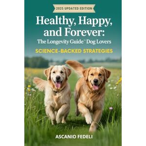 Fedeli, Ascanio Healthy, Happy, and Forever: The Longevity Guide for Dog Lovers: How Diet, Exercise, and Science Can Help Your Dog Live a Longer, More Joyful Life Fedeli, Ascanio Healthy, Happy, and Forever: The Longevity Guide for Dog Lovers: How Diet, Exercise, and Science Can Help Your Dog Live a Longer, More Joyful Life