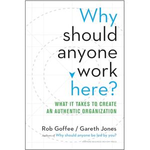 Rob Goffee Why Should Anyone Work Here?: What It Takes To Create An Authentic Organization Rob Goffee Why Should Anyone Work Here?: What It Takes To Create An Authentic Organization