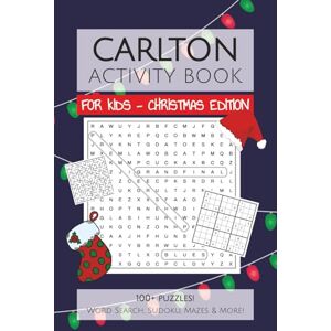 Middle, Jones In The Carlton Football Club Activity Book FOR KIDS CHRISTMAS EDITION: 100+ Word Search, Sudoku & Mazes with Easy to Read Print about everything Carlton ... Gifts for Christmas, KK and Holidays Middle, Jones In The Carlton Football Club Activity Book FOR KIDS CHRISTMAS EDITION: 100+ Word Search, Sudoku & Mazes with Easy to Read Print about everything Carlton ... Gifts for Christmas, KK and Holidays