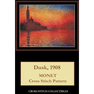 Dusk, 1908: Monet cross stitch pattern Dusk, 1908: Monet cross stitch pattern