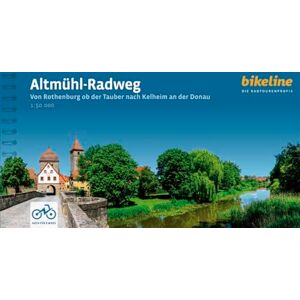 Altmühl Radweg: Von Rothenburg ob der Tauber nach Kelheim an der Donau, 1:50.000,250 km, GPS-Tracks Download, LiveUpdate (Radtourenbücher) Altmühl Radweg: Von Rothenburg ob der Tauber nach Kelheim an der Donau, 1:50.000,250 km, GPS-Tracks Download, LiveUpdate (Radtourenbücher)
