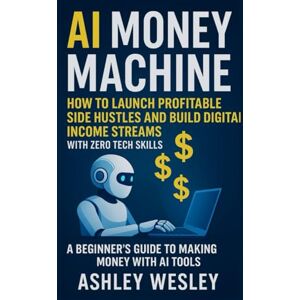 Wesley, Ashley AI Money Machine: How to Launch Profitable Side Hustles and Build Digital Income Streams with Zero Tech Skills: A Beginner's Guide to Making Money with AI Tools Wesley, Ashley AI Money Machine: How to Launch Profitable Side Hustles and Build Digital Income Streams with Zero Tech Skills: A Beginner's Guide to Making Money with AI Tools