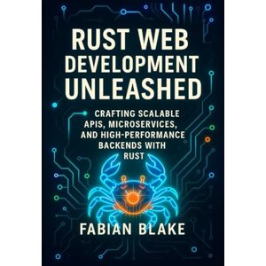 BLAKE, FABIAN RUST WEB DEVELOPMENT UNLEASHED: CRAFTING SCALABLE APIS, MICROSERVICES AND HIGH-PERFORMANCE BACKENDS WITH RUST BLAKE, FABIAN RUST WEB DEVELOPMENT UNLEASHED: CRAFTING SCALABLE APIS, MICROSERVICES AND HIGH-PERFORMANCE BACKENDS WITH RUST