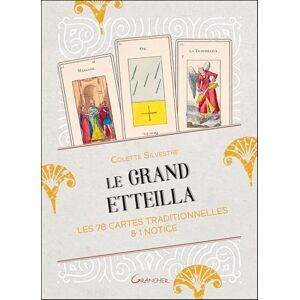 Silvestre, Colette Le Grand Etteilla Les 78 cartes traditionnelles & 1 notice Coffret Silvestre, Colette Le Grand Etteilla Les 78 cartes traditionnelles & 1 notice Coffret