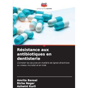 Bansal, Amrita Résistance aux antibiotiques en dentisterie: Combler les lacunes en matière de lignes directrices au niveau mondial et en Inde Bansal, Amrita Résistance aux antibiotiques en dentisterie: Combler les lacunes en matière de lignes directrices au niveau mondial et en Inde