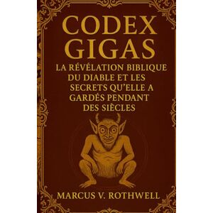 Rothwell, Marcus V. Codex Gigas: La Révélation Biblique du Diable et les Secrets qu'elle a Gardés Pendant des Siècles Rothwell, Marcus V. Codex Gigas: La Révélation Biblique du Diable et les Secrets qu'elle a Gardés Pendant des Siècles