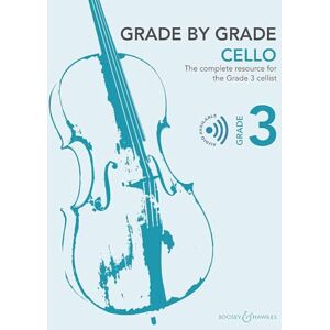 Grade by Grade Cello Grade 3 Sheet music with Online audio files Boosey & Hawkes (BH 13194): The complete resource for the Grade 3 cellist Grade by Grade Cello Grade 3 Sheet music with Online audio files Boosey & Hawkes (BH 13194): The complete resource for the Grade 3 cellist