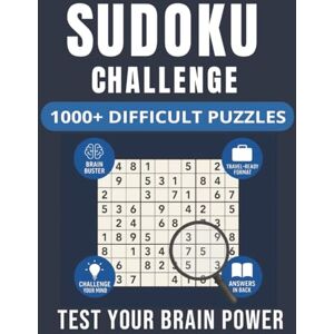 Wordsworth, Wordy Sudoku Challenge: 1000+ Difficult Puzzles for Adults: Large Print 8.5x11 Puzzle Book to Test Your Brain Power – Expert-Level Sudoku with Answers in ... Smart Thinkers (The Sudoku Challenge Series) Wordsworth, Wordy Sudoku Challenge: 1000+ Difficult Puzzles for Adults: Large Print 8.5x11 Puzzle Book to Test Your Brain Power – Expert-Level Sudoku with Answers in ... Smart Thinkers (The Sudoku Challenge Series)