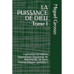 Grosso, Miguel LA PUISSANCE DE DIEU Tome I: Explication de l'œuvre "Quaestiones Disputatae de Potentia Dei" de Saint Thomas d'Aquin: Question I (La Sagesse thomiste : Réflexions sur la Puissance de Dieu) Grosso, Miguel LA PUISSANCE DE DIEU Tome I: Explication de l'œuvre "Quaestiones Disputatae de Potentia Dei" de Saint Thomas d'Aquin: Question I (La Sagesse thomiste : Réflexions sur la Puissance de Dieu)