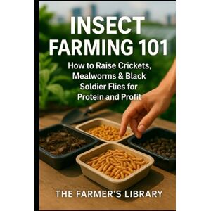 Library, Farmer's Insect Farming 101: How to Raise Crickets, Mealworms & Black Soldier Flies for Protein and Profit: A Step-by-Step Guide to Sustainable Insect Rearing for Home Use and Agribusiness Ventures Library, Farmer's Insect Farming 101: How to Raise Crickets, Mealworms & Black Soldier Flies for Protein and Profit: A Step-by-Step Guide to Sustainable Insect Rearing for Home Use and Agribusiness Ventures