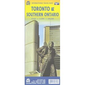 Toronto & Ontario Southern: ITM Intern.Travel Maps Toronto & Ontario Southern: ITM Intern.Travel Maps