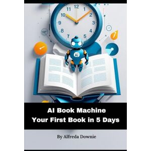 Downie, Alfreda AI Book machine: Your First Book In 5 days Downie, Alfreda AI Book machine: Your First Book In 5 days