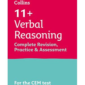 Collins 11+ 11+ Verbal Reasoning Complete Revision, Practice & Assessment for CEM: For the 2026 CEM Tests ( Practice) Collins 11+ 11+ Verbal Reasoning Complete Revision, Practice & Assessment for CEM: For the 2026 CEM Tests ( Practice)
