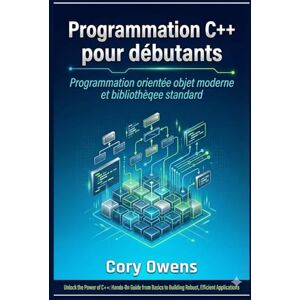 Owens, Cory Programmation C++ pour débutants: Programmation orientée objet moderne et bibliothèque standard Owens, Cory Programmation C++ pour débutants: Programmation orientée objet moderne et bibliothèque standard