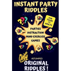 Cipak, Barbara Tremblay #STUMPED: Instant Party Riddles for Teens and Adults (Stumped Riddle Books: Original What-Am-I Mind-Benders, No Old Rehashed Riddles) Cipak, Barbara Tremblay #STUMPED: Instant Party Riddles for Teens and Adults (Stumped Riddle Books: Original What-Am-I Mind-Benders, No Old Rehashed Riddles)