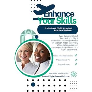 Daily, Ariaka Flight Attendant Interview Preparation Worksheets: Increase Your Chances of Getting a CJO Daily, Ariaka Flight Attendant Interview Preparation Worksheets: Increase Your Chances of Getting a CJO