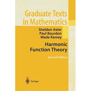 Axler, Sheldon Harmonic Function Theory: 137 (Graduate Texts in Mathematics, 137) Axler, Sheldon Harmonic Function Theory: 137 (Graduate Texts in Mathematics, 137)