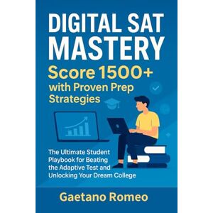 ROMEO, GAETANO Digital SAT Mastery: Score 1500+ with Proven Prep Strategies: The Ultimate Student Playbook for Beating the Adaptive Test and Unlocking Your Dream College ROMEO, GAETANO Digital SAT Mastery: Score 1500+ with Proven Prep Strategies: The Ultimate Student Playbook for Beating the Adaptive Test and Unlocking Your Dream College