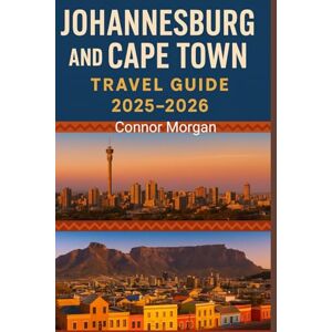 Morgan, Connor JOHANNESBURG AND CAPE TOWN TRAVEL GUIDE 2025–2026: The Ultimate Experience of South Africa’s Cultural and Scenic Powerhouses Morgan, Connor JOHANNESBURG AND CAPE TOWN TRAVEL GUIDE 2025–2026: The Ultimate Experience of South Africa’s Cultural and Scenic Powerhouses