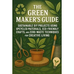 Rhea, Alexander The Green Maker’s Guide: Sustainable DIY Projects Using Upcycled Materials, Eco-Friendly Crafts, and Zero-Waste Techniques for Creative Living Rhea, Alexander The Green Maker’s Guide: Sustainable DIY Projects Using Upcycled Materials, Eco-Friendly Crafts, and Zero-Waste Techniques for Creative Living