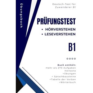 Kramer, Otto Deutsch-Test für Zuwanderer B1 – 3 Modelltests Hören & Lesen: Mit über 270 Aufgaben und 3 Modelltests für Hör- und Leseverstehen im DTZ B1 Kramer, Otto Deutsch-Test für Zuwanderer B1 – 3 Modelltests Hören & Lesen: Mit über 270 Aufgaben und 3 Modelltests für Hör- und Leseverstehen im DTZ B1