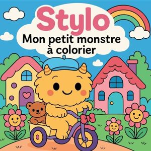 Martin, Chris Stylo Mon petit monstre à colorier Martin, Chris Stylo Mon petit monstre à colorier