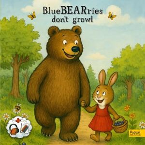 Möckel, Robert BlueBEARries don't growl: A rhyming bedtime story about a friendly bear, courage, and friendship – a heartwarming read-aloud picture book for kids ages 3–7. Möckel, Robert BlueBEARries don't growl: A rhyming bedtime story about a friendly bear, courage, and friendship – a heartwarming read-aloud picture book for kids ages 3–7.