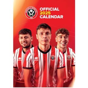 Danilo Promotions LTD 2025 Calendar Sheffield United FC Month to View A3 Football Calendar Official Product Danilo Promotions LTD 2025 Calendar Sheffield United FC Month to View A3 Football Calendar Official Product