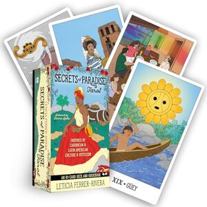 Ferrer-Rivera, Leticia Secrets of Paradise Tarot: An 81-Card Deck & Guidebook Inspired by Caribbean & Latin American Culture & Mysticism Ferrer-Rivera, Leticia Secrets of Paradise Tarot: An 81-Card Deck & Guidebook Inspired by Caribbean & Latin American Culture & Mysticism