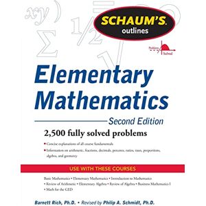 Schmidt, Philip Elementary Mathematics (SCHAUM) Schmidt, Philip Elementary Mathematics (SCHAUM)