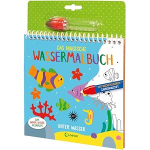 Das magische Wassermalbuch Unter Wasser: Male die tollen Motive mit dem enthaltenen Zaubermalstift immer wieder aus Das magische Wassermalbuch Unter Wasser: Male die tollen Motive mit dem enthaltenen Zaubermalstift immer wieder aus