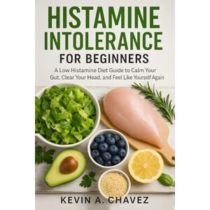 Chavez, Kevin A. Histamine Intolerance for Beginners: A Low Histamine Diet Guide to Calm Your Gut, Clear Your Head, and Feel Like Yourself Again Chavez, Kevin A. Histamine Intolerance for Beginners: A Low Histamine Diet Guide to Calm Your Gut, Clear Your Head, and Feel Like Yourself Again