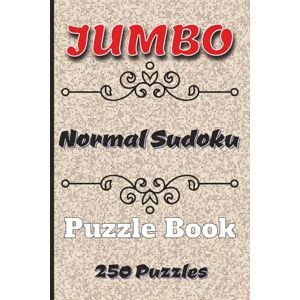 Watts, Aaron Jumbo Sudoku Puzzle Book: 250 Sudoku Puzzles with Solutions One Puzzle Per Page 6 x 9 inch Travel Size Book for Seniors, Adults, and Teens 500 ... Easy Brain Games at Home or On the Go Watts, Aaron Jumbo Sudoku Puzzle Book: 250 Sudoku Puzzles with Solutions One Puzzle Per Page 6 x 9 inch Travel Size Book for Seniors, Adults, and Teens 500 ... Easy Brain Games at Home or On the Go