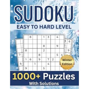 Publications, HT Rai 1000+ Sudoku Puzzles For Adults: Easy to Hard Puzzles With Solutions 3x3 Grid Big Book Size 8.5"x11" Winter Edition (Seasonal Sudoku Series: 1000+ Puzzles for Every Season) Publications, HT Rai 1000+ Sudoku Puzzles For Adults: Easy to Hard Puzzles With Solutions 3x3 Grid Big Book Size 8.5"x11" Winter Edition (Seasonal Sudoku Series: 1000+ Puzzles for Every Season)
